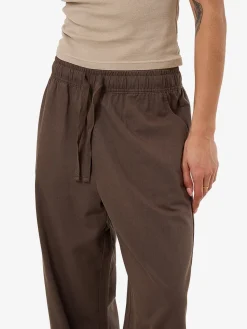Online Thrills Kensley Elastic Pant - Dark Brindle DarkBrindle