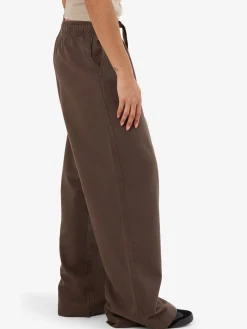 Online Thrills Kensley Elastic Pant - Dark Brindle DarkBrindle