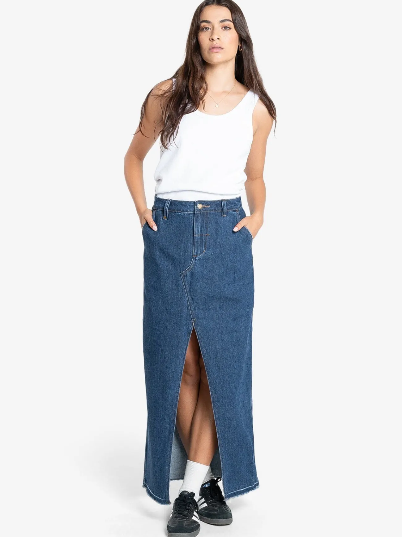 Best Thrills Kobie Skirt - Double Indigo Rinse DoubleIndigoRinse