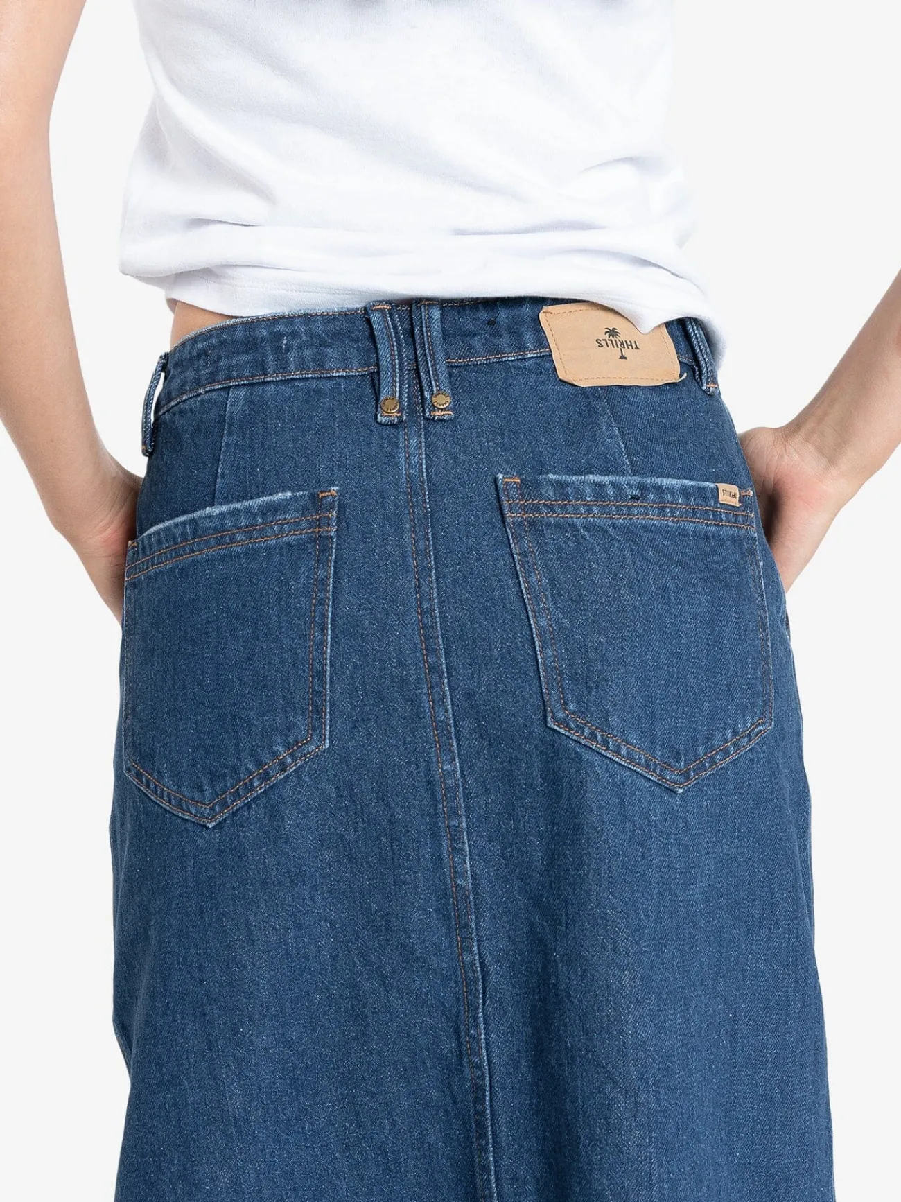 Best Thrills Kobie Skirt - Double Indigo Rinse DoubleIndigoRinse
