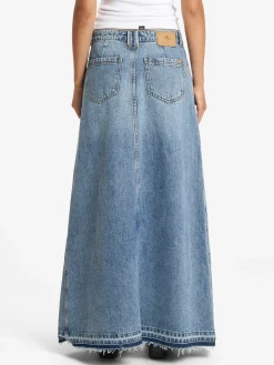 Hot Thrills Kobie Skirt - Weathered Blue WeatheredBlue