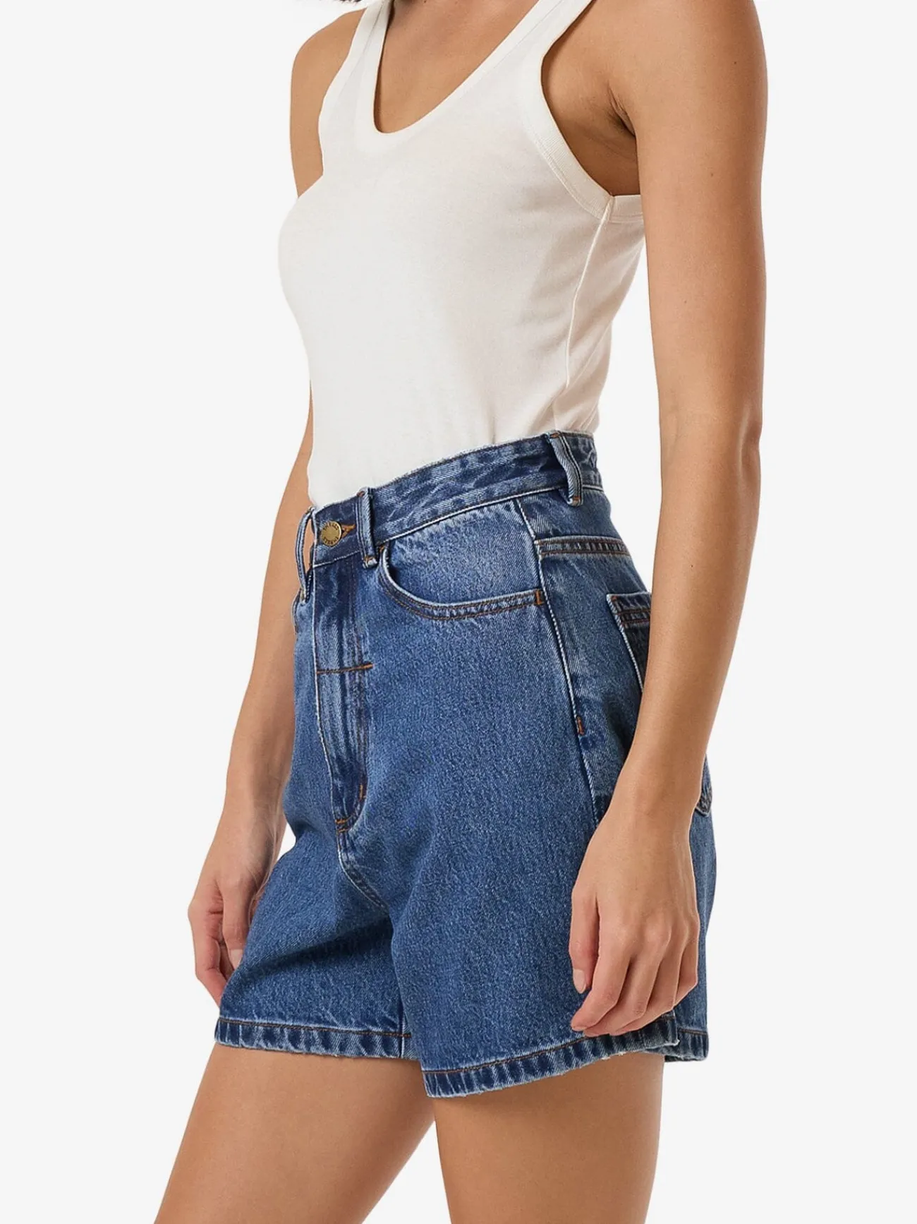 Sale Thrills Koko Short - Double Rinsed Blues DoubleRinsedBlues