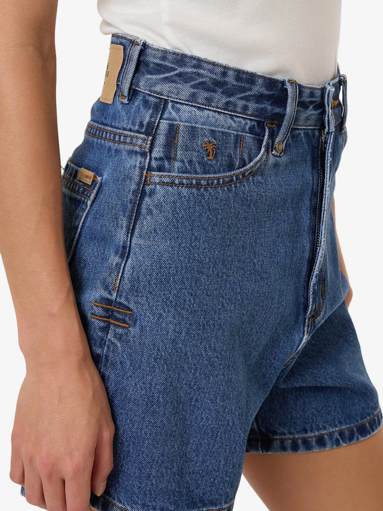 Sale Thrills Koko Short - Double Rinsed Blues DoubleRinsedBlues