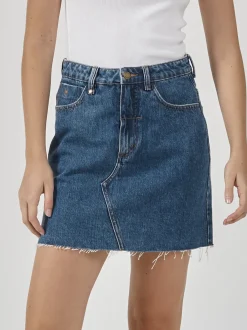 Hot Thrills Leni Skirt - Highway Blue HighwayBlue