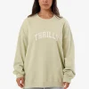 New Thrills Line Up Cocoon Panel Crew - Mist Green MistGreen