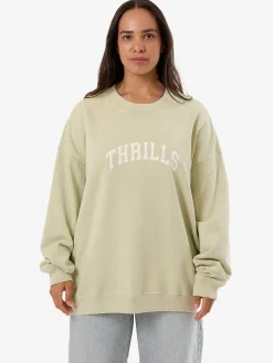 New Thrills Line Up Cocoon Panel Crew - Mist Green MistGreen