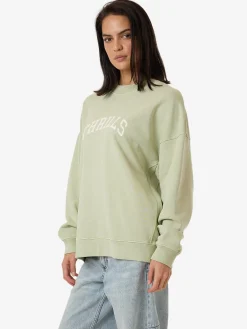 New Thrills Line Up Cocoon Panel Crew - Mist Green MistGreen