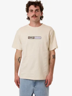 Hot Thrills Locked In Merch Fit Tee - Heritage White HeritageWhite