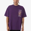 Discount Thrills Losing Control Box Fit Oversize Tee - Purple Penant PurplePenant