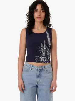Fashion Thrills Lupin Y2K Tank - Peacoat