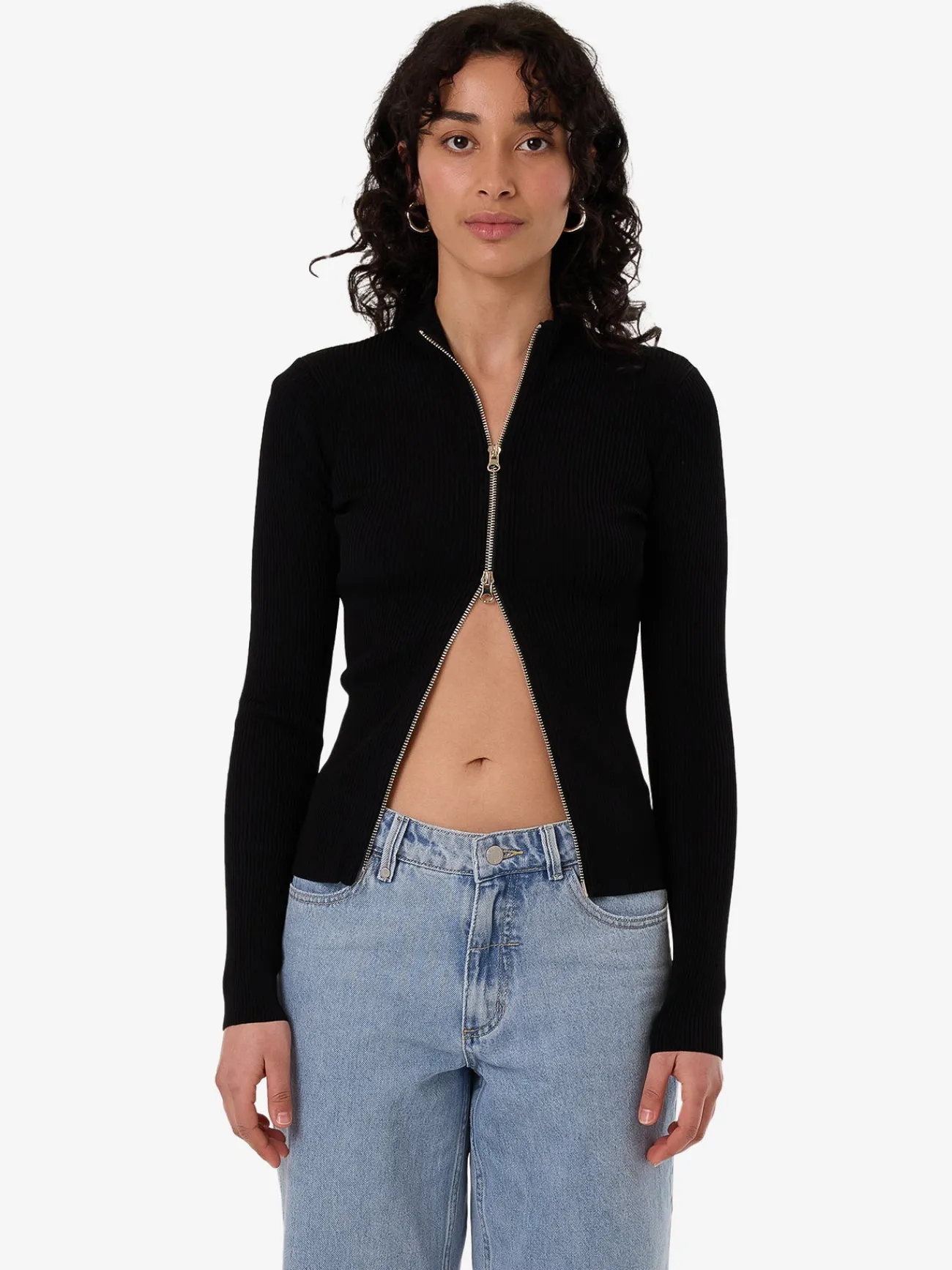 Clearance Thrills Marita Knit Cardigan - Black
