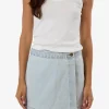 Fashion Thrills Marley Wrap Skirt - Dirty Fade DirtyFade