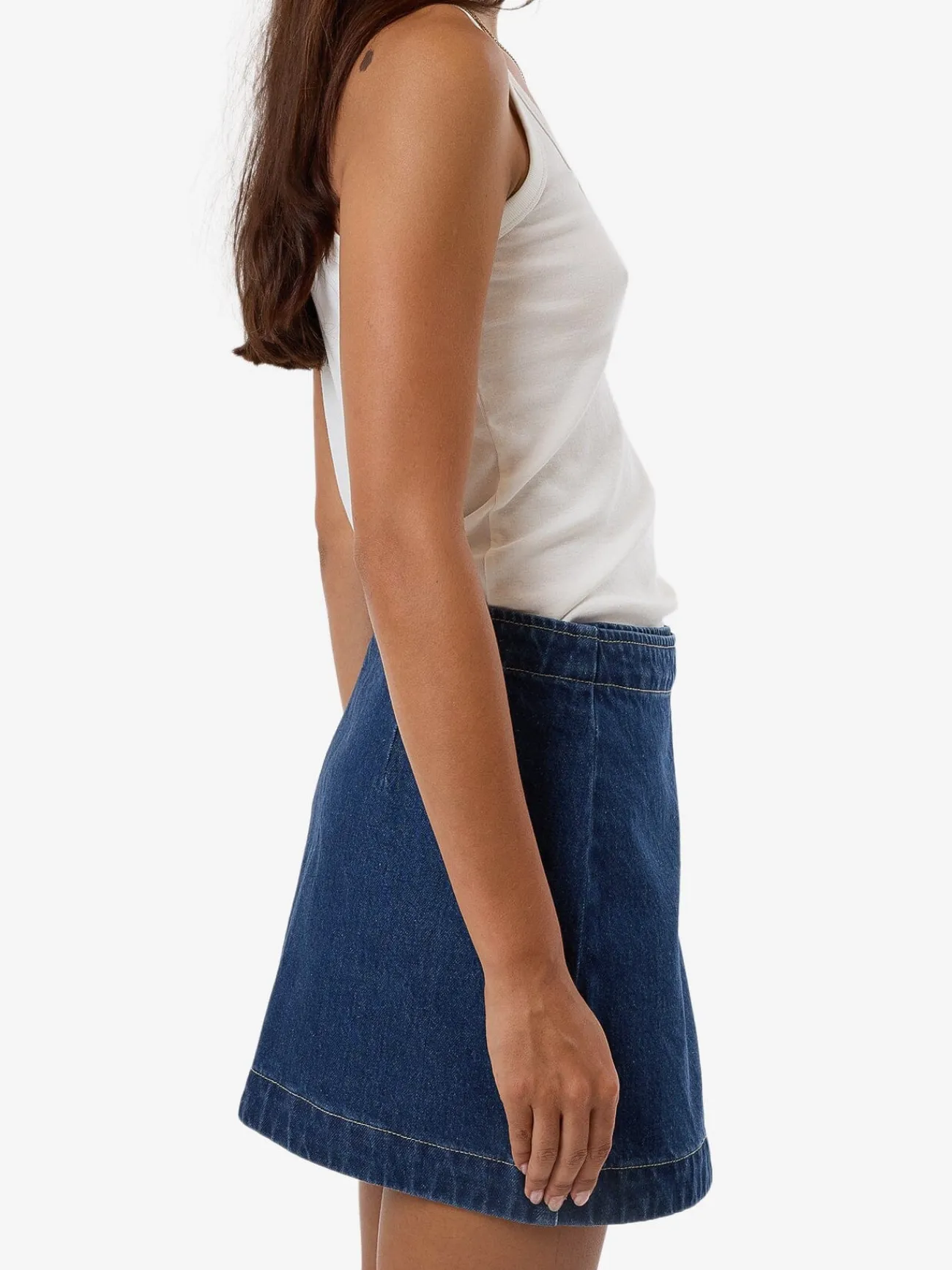 Online Thrills Marley Wrap Skirt - Union Blue UnionBlue