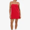 Sale Thrills Mila Mini Dress - Ruby Red RubyRed