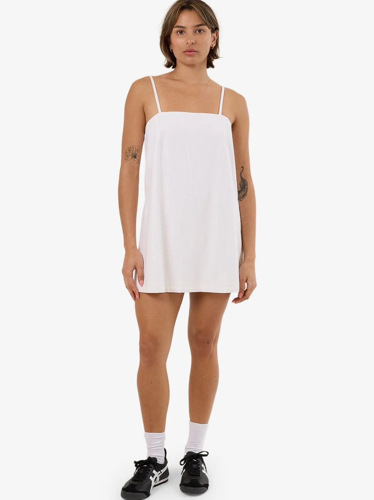 Online Thrills Mila Mini Dress - White