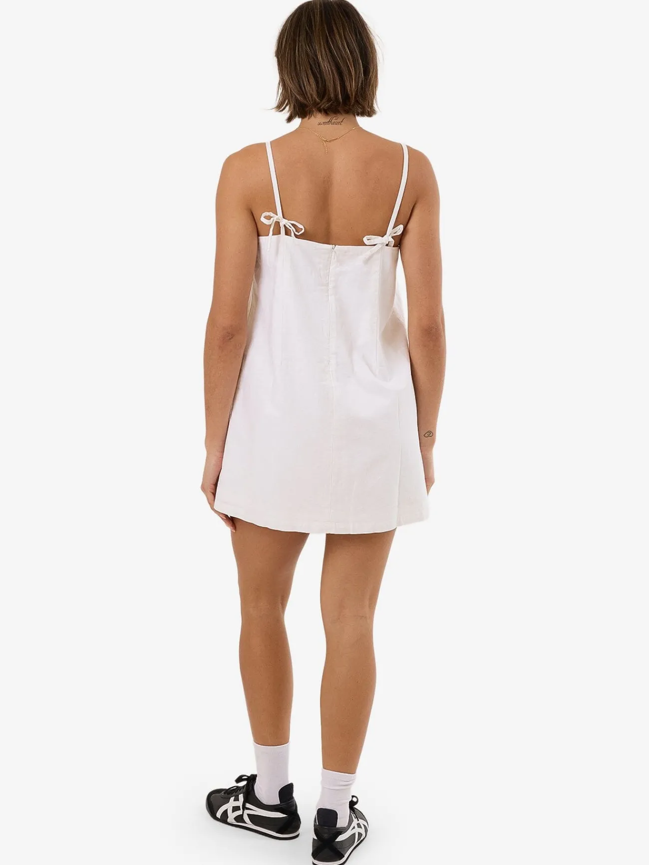 Online Thrills Mila Mini Dress - White