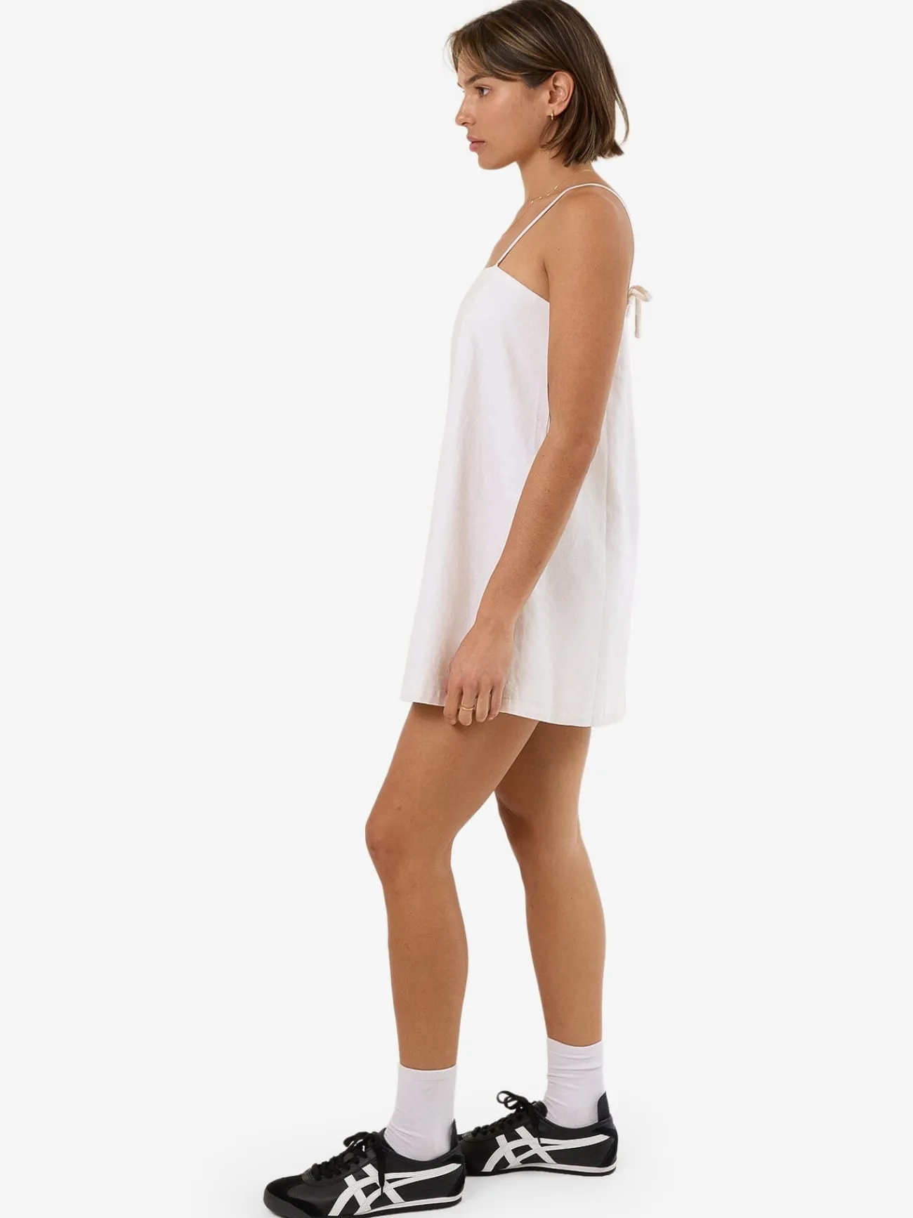Online Thrills Mila Mini Dress - White