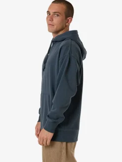 Fashion Thrills Minimal Thrill Slouch Pull On Hood - Dark Slate DarkSlate