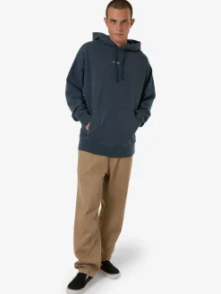 Fashion Thrills Minimal Thrill Slouch Pull On Hood - Dark Slate DarkSlate