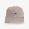 New Thrills Minimal 6 Panel Cap - String