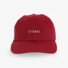 Hot Thrills Minimal 6 Panel Cap - Cabernet