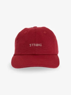 Hot Thrills Minimal 6 Panel Cap - Cabernet