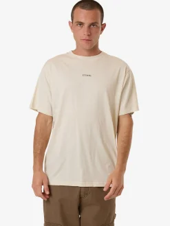 Online Thrills Minimal Merch Fit Tee - Heritage White HeritageWhite