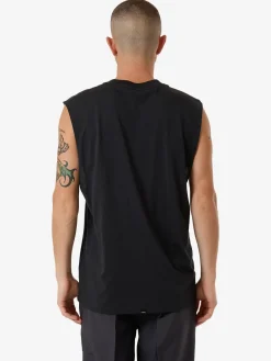 Sale Thrills Minimal Merch Fit Muscle Tee - Faded Black FadedBlack