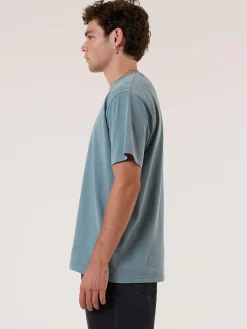 Outlet Thrills Minimal Merch Fit Tee - Stormy Sea StormySea