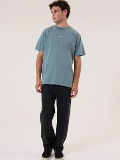 Outlet Thrills Minimal Merch Fit Tee - Stormy Sea StormySea
