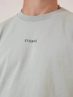 Sale Thrills Minimal Merch Fit Tee - Sage Grey SageGrey