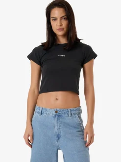 Outlet Thrills Minimal Mini Tee - Faded Black FadedBlack