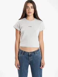 Discount Thrills Minimal Mini Tee - Oyster Grey OysterGrey