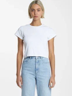Fashion Thrills Minimal Mini Tee - White