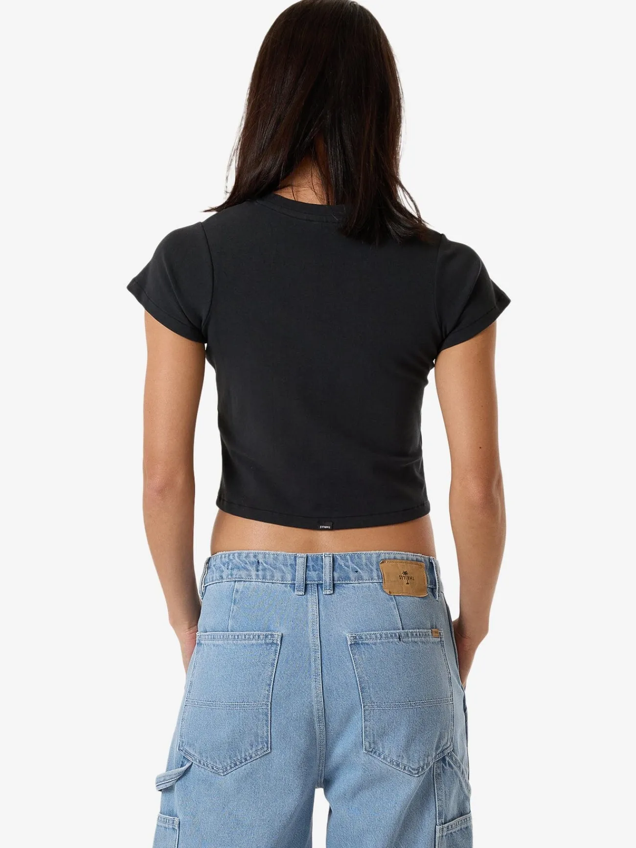 Outlet Thrills Minimal Mini Tee - Faded Black FadedBlack