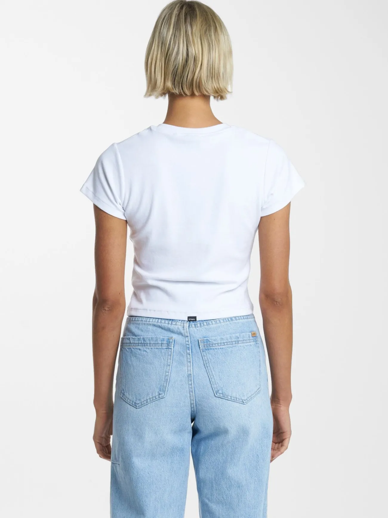 Fashion Thrills Minimal Mini Tee - White