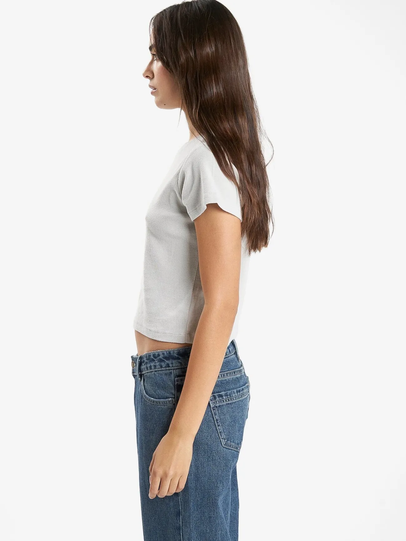 Discount Thrills Minimal Mini Tee - Oyster Grey OysterGrey
