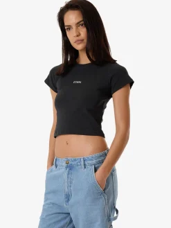 Outlet Thrills Minimal Mini Tee - Faded Black FadedBlack