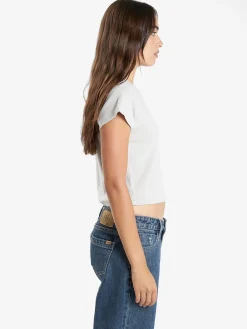 Discount Thrills Minimal Mini Tee - Oyster Grey OysterGrey