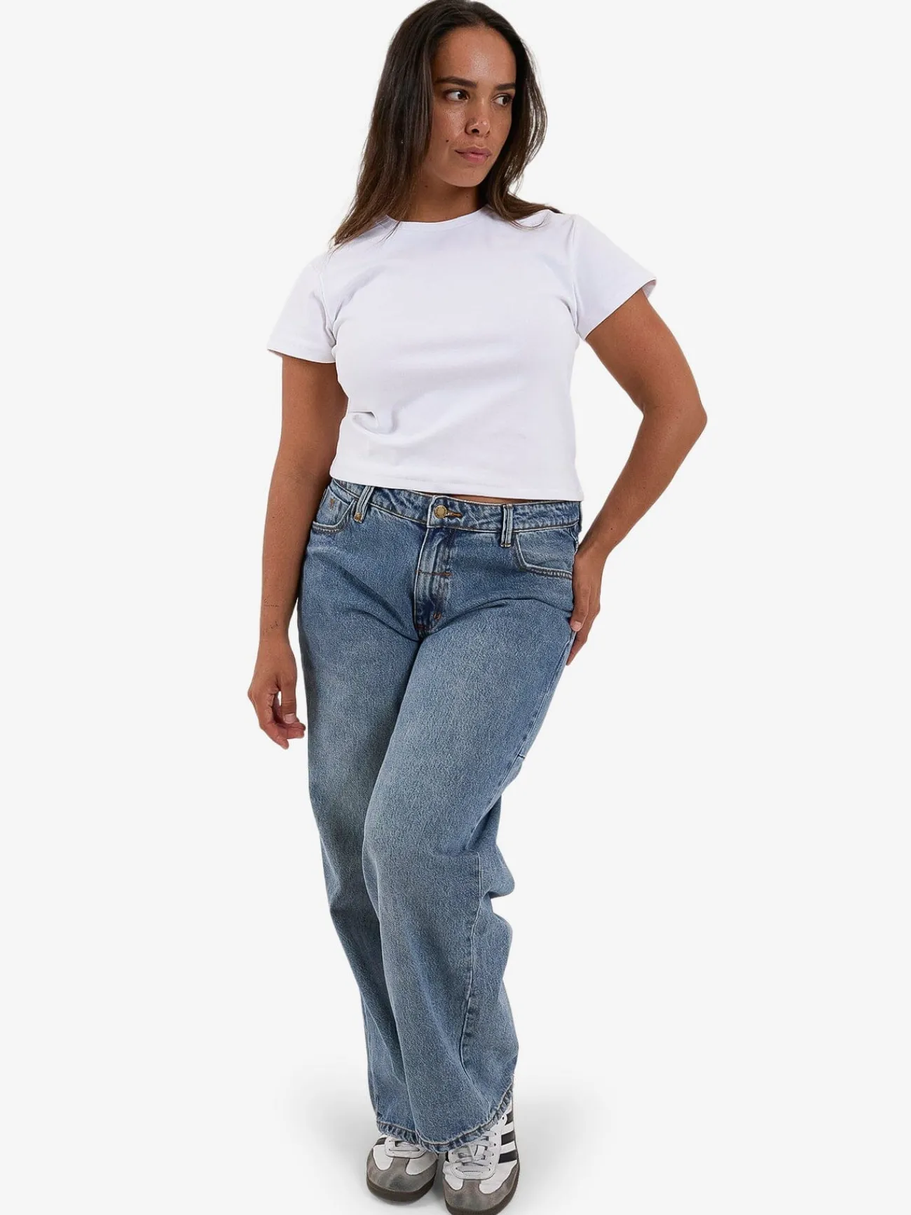 Fashion Thrills Minimal Mini Tee - White