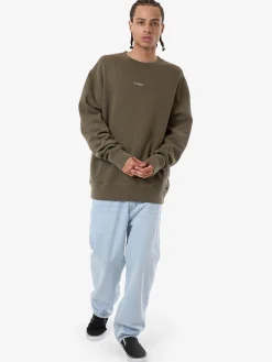 Sale Thrills Minimal Oversize Crew - Tarmac
