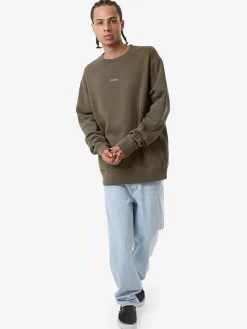 Sale Thrills Minimal Oversize Crew - Tarmac