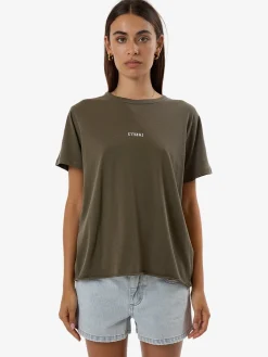Sale Thrills Minimal Relaxed Tee - Tarmac