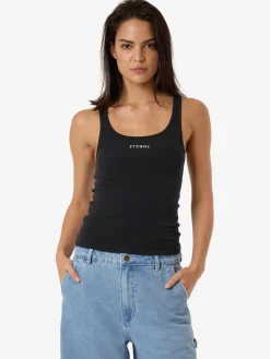 Outlet Thrills Minimal Scoop Tank - Faded Black FadedBlack