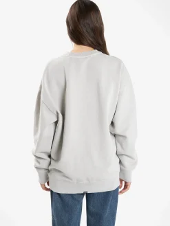 New Thrills Minimal Slouch Crew - Oyster Grey OysterGrey