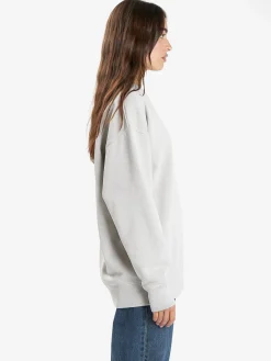 New Thrills Minimal Slouch Crew - Oyster Grey OysterGrey