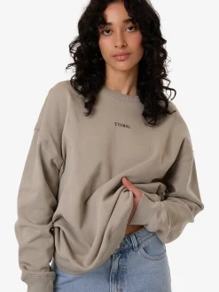 Discount Thrills Minimal Slouch Crew - String