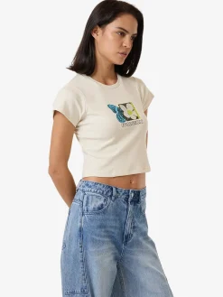 Discount Thrills Morphing Mini Tee - Heritage White HeritageWhite