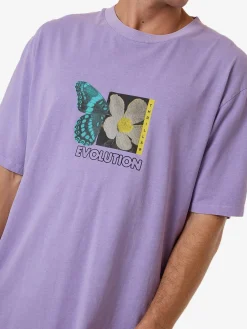 Fashion Thrills Morphing Oversize Fit Tee - Violet Tulip VioletTulip