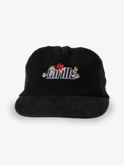 Discount Thrills Natural 5 Panel Cap - Black